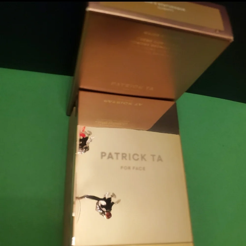 PATRICK TA Major Sculpt Crème Contour & Powder Bronzer Duo SHE'S STATUESQUE BNIB